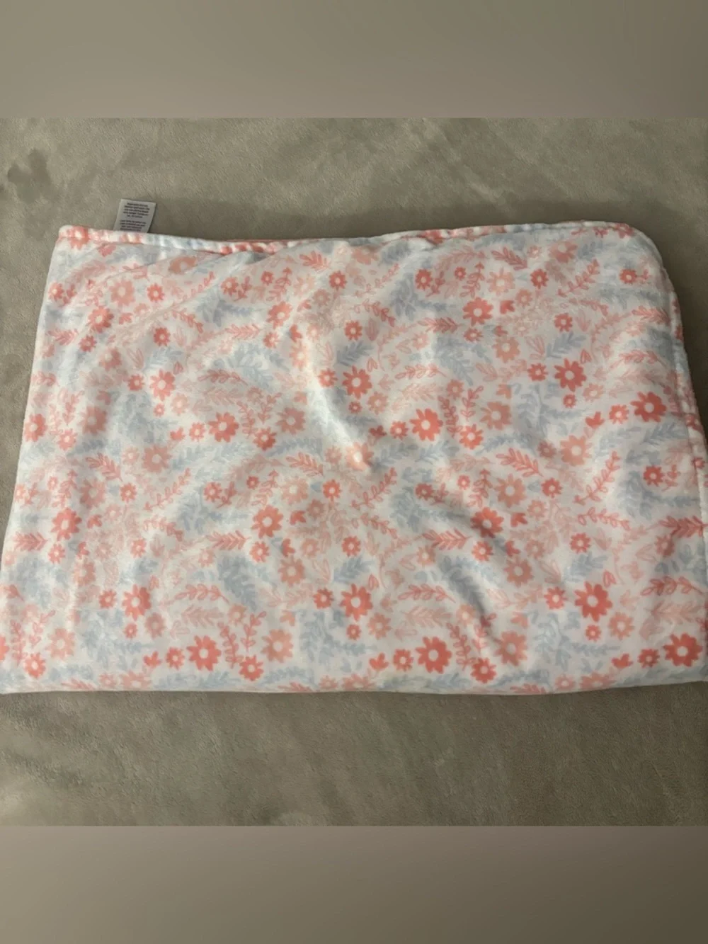 Parent’s Chice Baby/Toddler Floral blanket 28”X38”